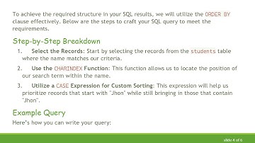 Mastering SQL: How to Fetch Records That Start and Contain a Search Term Efficiently