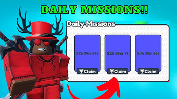 Daily Missions In Tapping Simulator!! (Roblox)