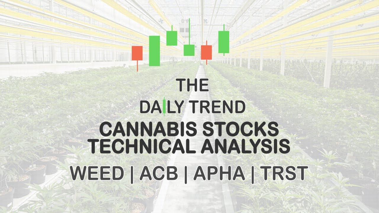 Marijuana Stocks Technical Analysis | WEED:ACB:APHA:TRST: | Nov 20, 2018