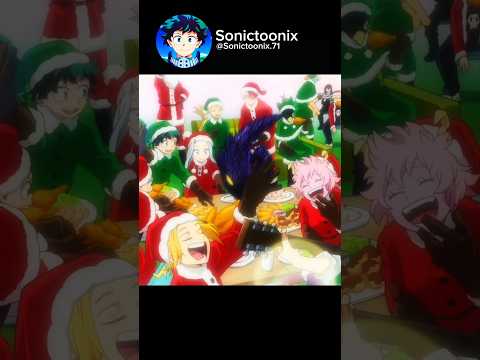 AMV Class 1A Organizes Christmas Party Myheroacademia Bnha Mha Amv Class1a Deku 
