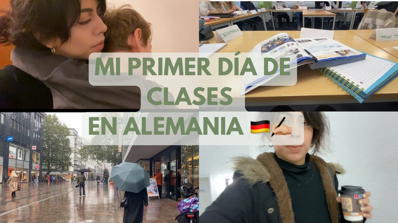 mi primer día de clases EN ALEMANIA ✍🏼🇩🇪