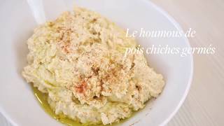 Houmous De Pois Chiches Germés Au Vitaliseur De Marion