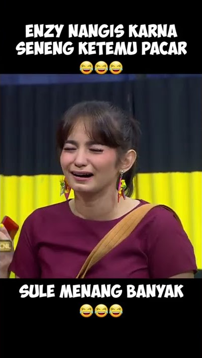 enzy pacar sule, new comedy night live net tv part 1. #shorts