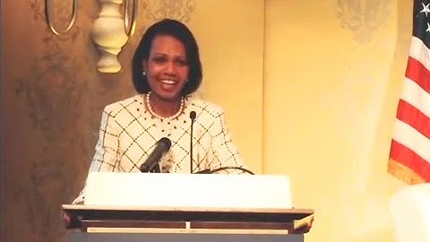 US India Business Council w/ Condoleezza Rice