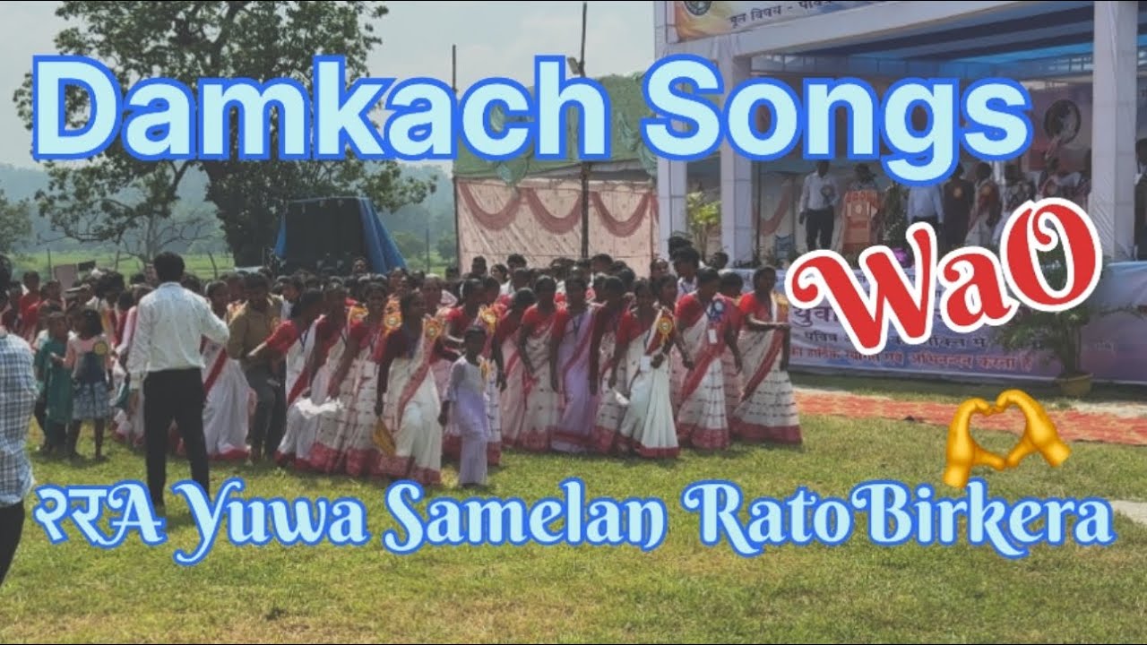 ✝️Birkera parish✝️Damkach stage songs dance 2nd Yuwa samelan parish 2025