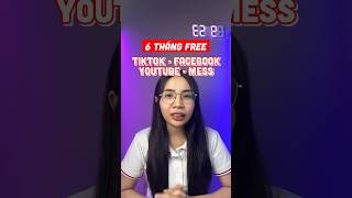 Đăng ký gói 6MXH100 free TIKTOK, YOUTUBE, FACEBOOK, MESSENGER trong 6 tháng chỉ 100K/tháng