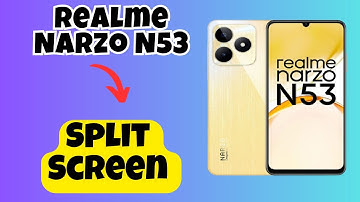 Split Screen How to use multi screen Realme Narzo N53 || Split screen setting || Multiple screen use