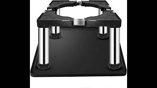 Match Highlights Ailahloe: Mini Fridge/Washer Stand, 340lbs Review - Pros & Cons - mini fridge stand