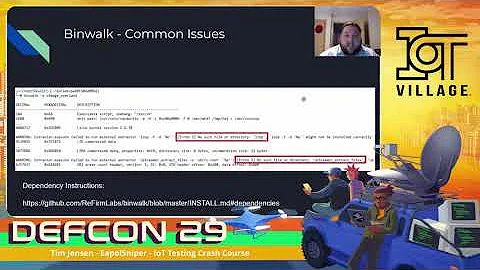 DEFCON 29 IoT Village - Tim Jensen EapolSniper  - ...