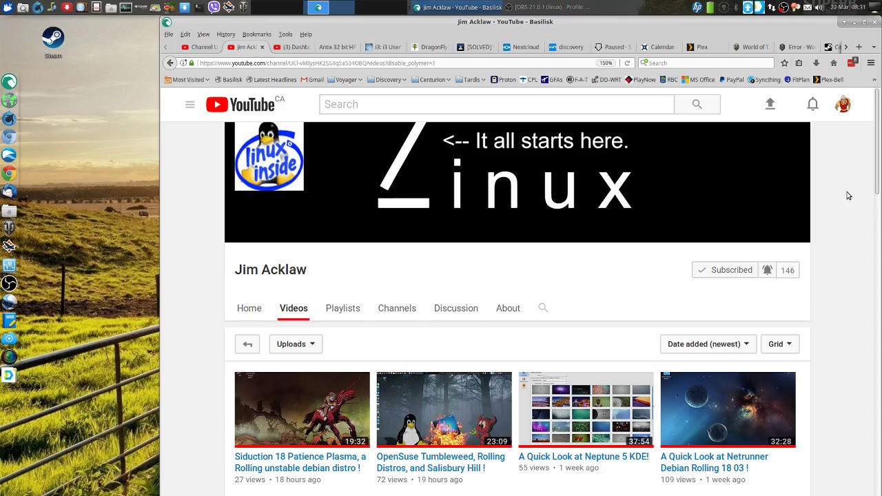 Youtube and Youtubers who is who in the Linux and BSD community? - YouTube