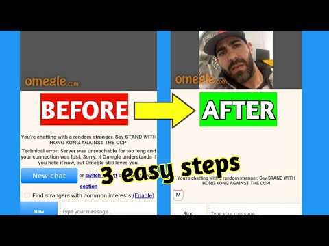 How to solve Omegle technical error problem 2022|Omegle server unreachable for too long|METHOD 3.
