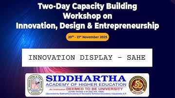 Student Innovation Showcase | University Innovation Expo for IDE Workshop 2025 | AICTE–MoE