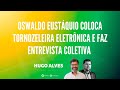 URGENTE: entrevista coletiva de Oswaldo Eustáquio após colocar tornozeleira eletrônica
