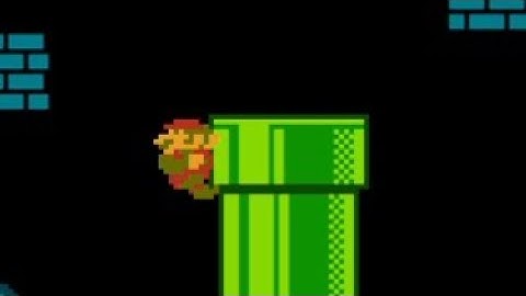 Super Mario Bros. - Lightning 4-2 (TAS) (saved the framerule!)