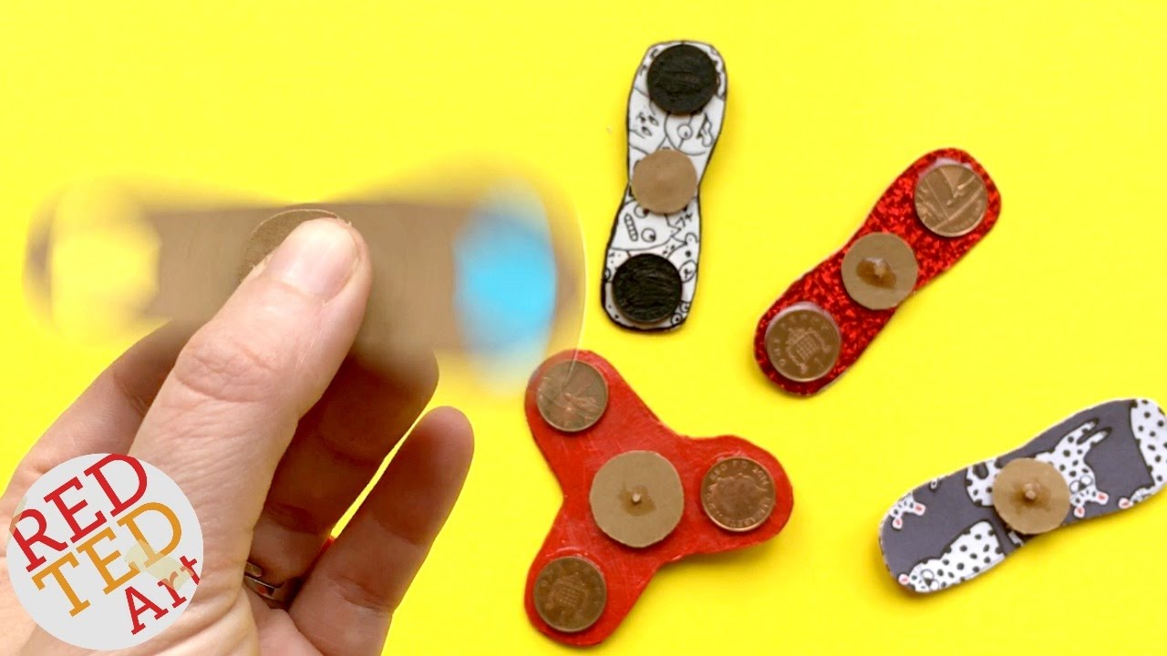 Easy Fidget Spinner Toy Diy