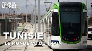 Tunisie - Le Monde vu du train - Bizerte - Tozeur - Carthage - Documentaire complet - HD - BT