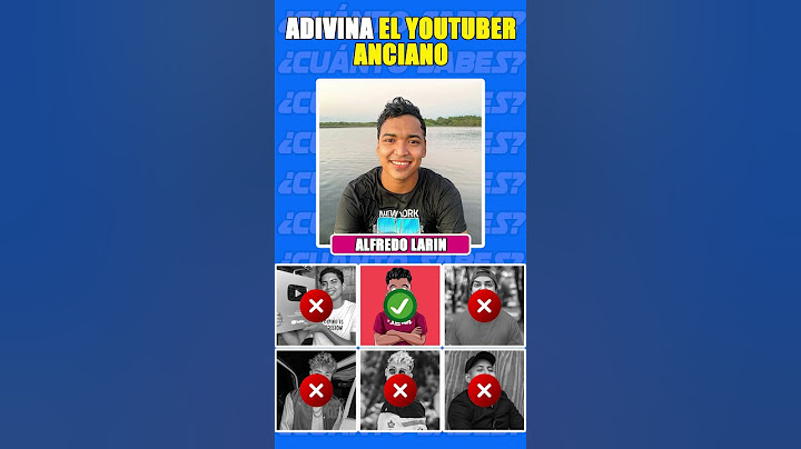 Adivina El YouTuber Anciano #shorts