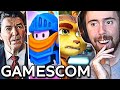 Asmongold Reacts to Gamescom 2020: Opening Night Live | New Game Trailers