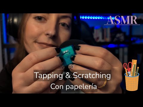 ASMR Tapping & Scratching para ESTUDIAR, TRABAJAR, DORMIR... ✒️ | No talking