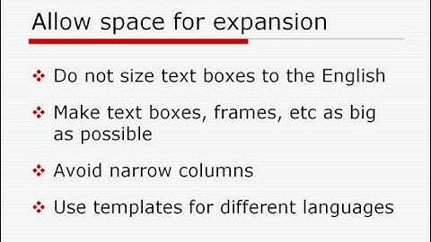 Cost effective document design for a translation workflow part 2 of 3