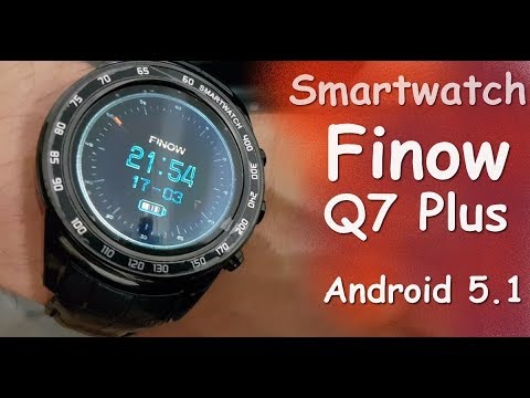 Smartwatch Finow Q7 Plus | com Android 5.1