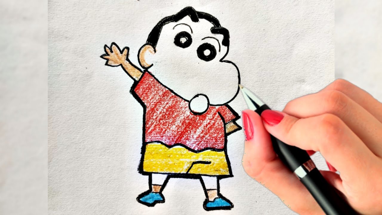 Shinchan Pencil Sketch