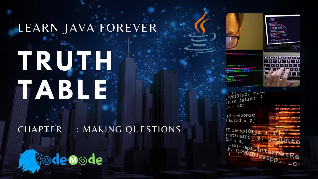 What is a truth Table | How to make truth table | Java - YouTube