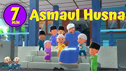 Asmaul Husna | 99 nama allah | lagu religi | lagu anak islami | Upin Ipin #DNS  - Durasi: 6:52. 
