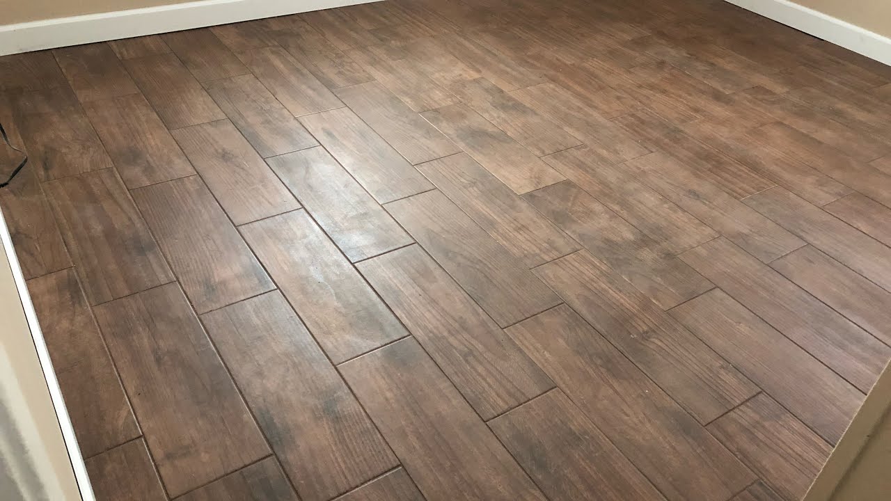 Installing Wood Look Ceramic Tile You