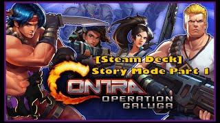 Contra Operation Galuga [Steam Deck] Story Mode Part 1 by MIDNIGHTSKYWOLF 89 views 1 month ago 36 minutes