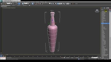 Phần 4: Bài 2 - Lệnh Lathe vẽ các đối tượng xoay quanh trục với 3dsmax - Chai
