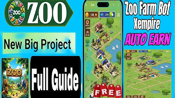 Zoo Farm Mining Bot The next  X Empire with Auto Earn coins