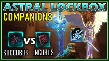 BEST AoE Damage Comps: Incubus vs Succubus! Testing ALL in UPDATED Astral Lockbox - Neverwinter