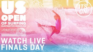 WATCH LIVE U.S. Open Of Surfing Huntington Beach Presented by Shiseido - FINALS DAY