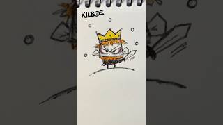 Dark King ✏️ Things To Draw When Bored #drawing #shorts