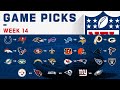 NFL Week #14 Picks and Predictions (NFL Expert Picks): Kelly in Vegas Two Minute Warning