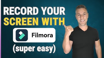 How to Record Your Screen Using Filmora 14 (Super Easy)