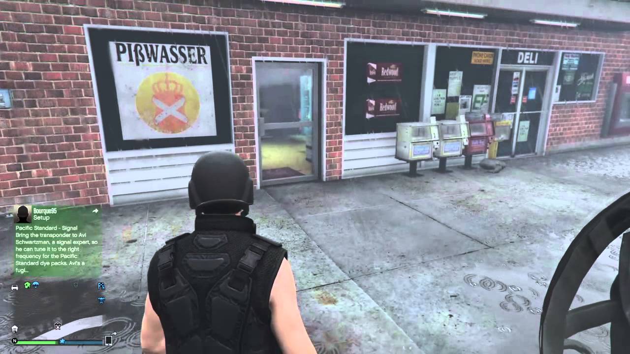 GTA online the right way to rob a store - YouTube