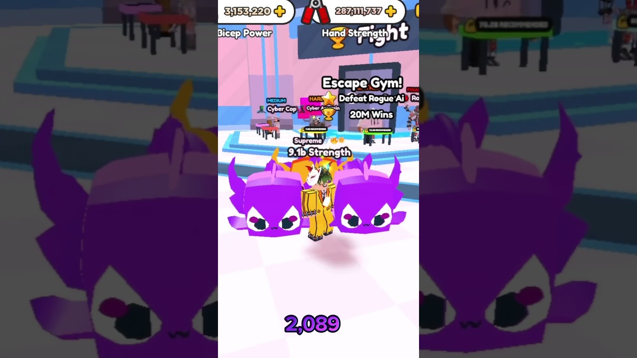 👀🥚OPENING 2100 EVENT EGGS IN ARM WRESTLE SIMULATOR 