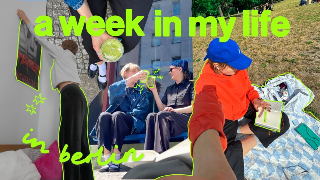 mein alltag in berlin 💚 9-5 job, ausstellungen, wohnung dekorieren & sport!