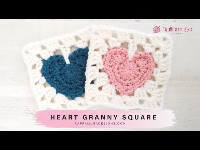 Does anyone know how to make this diagonal heart granny square? :  r/crochetpatterns