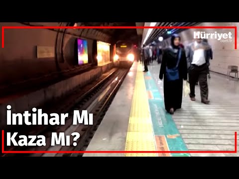 Marmaray Sirkeci İstasyonunda Bir Kişi Raylara Düştü!