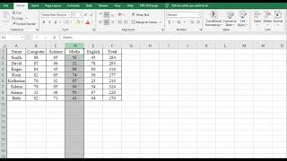 How to delete column in excel #excel #exceltips #techhowto #pc #concept