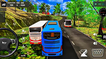 Indonesia bus simulator game 🎮🎯|| euro school bus game android - game part- 4 @aksbusgmr