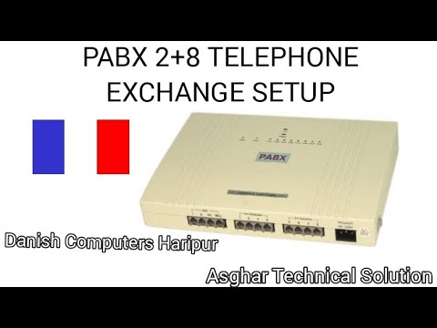 pabx  New Update  PABX telephone Exchange setup and Call transfer