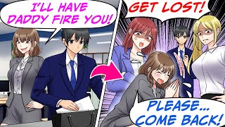 Argued to CEO Daughter & Was Sent to Worst-Performing Branch! But She Changes…[RomCom Manga Dub]