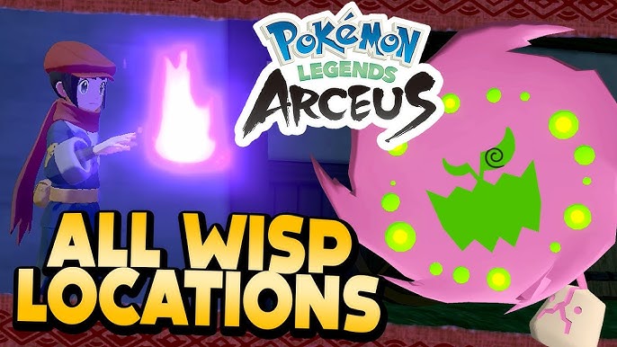 ALL 108 WISP LOCATIONS and SPIRITOMB In Pokemon Legends Arceus! 
