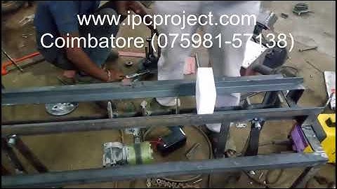 Automatic box shifting four bar linkage mechanism / box transfer mechanism / box transport mechanism