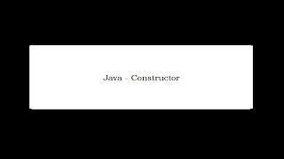 APP Advanced Programming Practice Java - Constructor