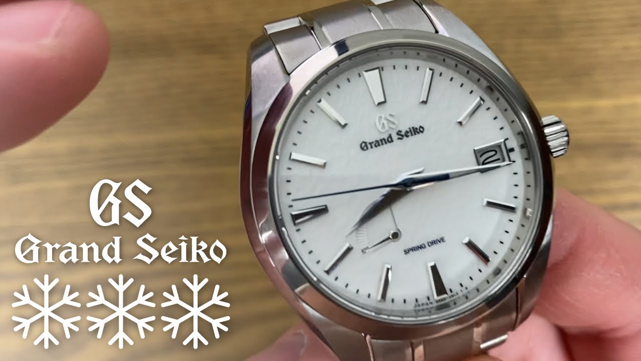 Grand Seiko Snowflake Review | Spring Drive Movement | Snowflake Dial |  Value & More - YouTube